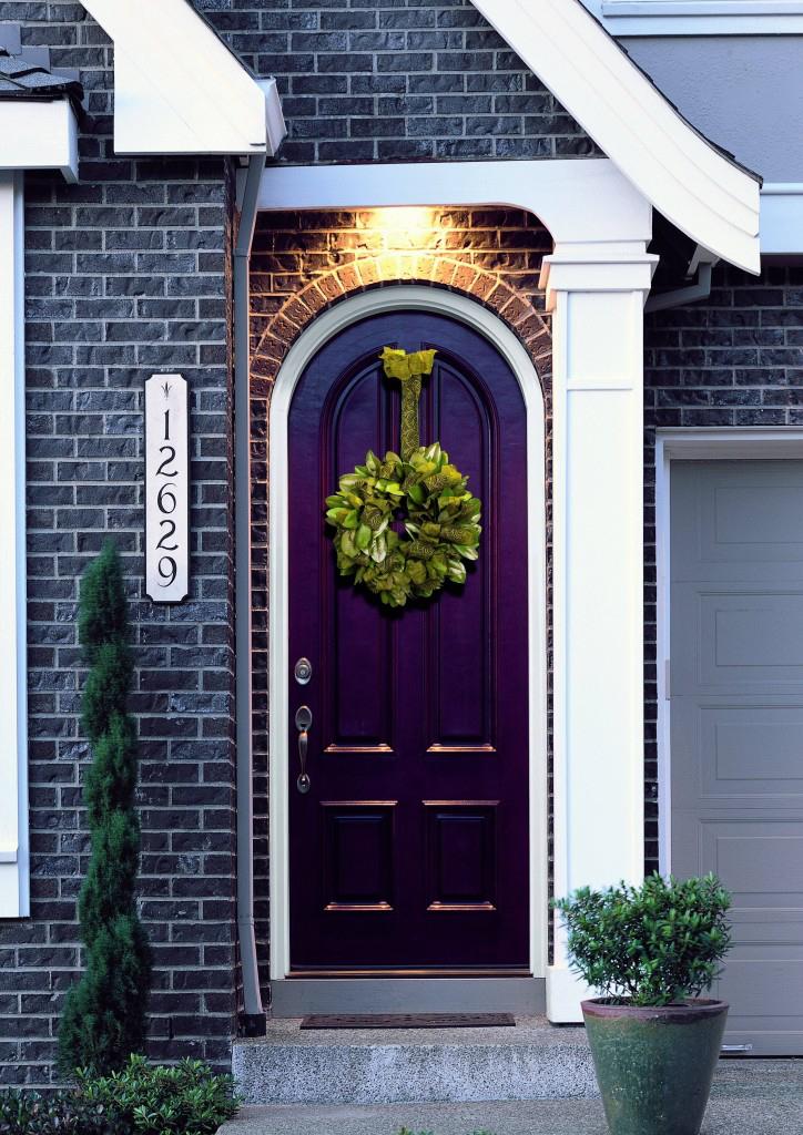 Indigo Front Door