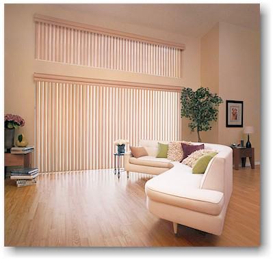 Vertical Blinds for Sliding Glass Doors